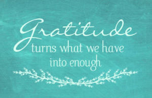 gratitude